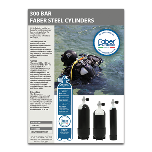 300 BAR FABER CYLINDERS DATASHEET